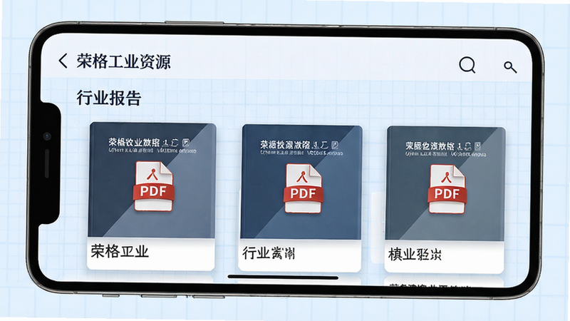 չʾ���ٸ�ҵ��Դ��APP�ڡ���ҵ���桱���Ľ��棬ͻ����ʾ���ݴ���PDFͼ��ı�����棬����Ϊ����ɫ���������������������룬���רҵ����ϸ�ھ��£����ʸ��壬�ɾ����޶���Ԫ��