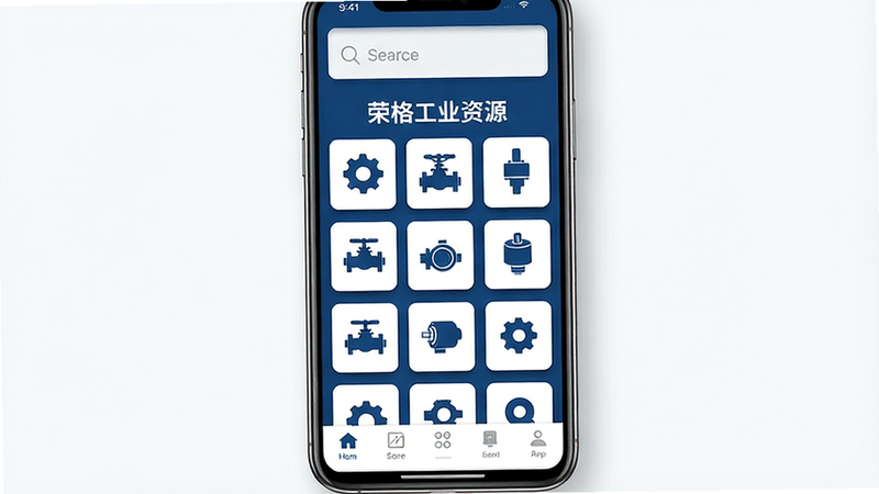 ����Ϊһ���ִ������ֻ�����Ļ��ʾ�š��ٸ�ҵ��Դ��App�������棬������Ƽ��רҵ����������ɫ���ɫΪ��ɫ�������������������������м�չʾ�ŷ�������Ĺ�ҵ�㲿��ͼ�꣬����֡����š��������ȣ��ײ������������ɼ�������Ϊ��ֱ���У��Ű湤�������Ϊ��ƽ������UI��ϸ�ڴ�����΢��Ӱ���Ӳ�θУ����ʸ���4k���ɾ��޶���Ԫ�أ�����������ʾΪ���ٸ�ҵ��Դ��