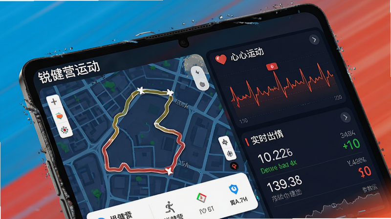 ����Ϊ��Ӫ�˶�׷�ٽ��棬������ʾ��ͼ�켣��ʵʱ������壬�Ű涯̬��ǿ���������˶��磬ϸ�ڰ������ʲ���ͼ�����ʸ��壬�ɾ���������ʾ����Ӫ�˶���