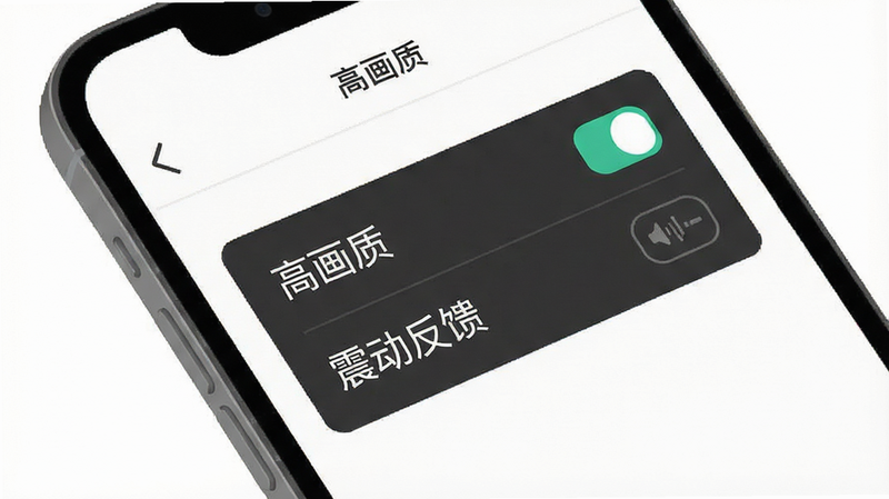 手机屏幕界面示意图,显示游戏设置页面,勾选了