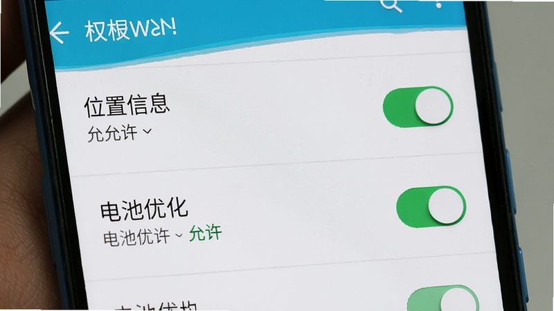�����ǰ�׿�ֻ����ý��棬����չʾȨ�޹����б����Ű��������У����ϵͳԭ��UI��ϸ����ʾ��λ����Ϣ���롰����Ż�������״̬�������������ɾ����޶���Ԫ�أ����֡�������������ʾ