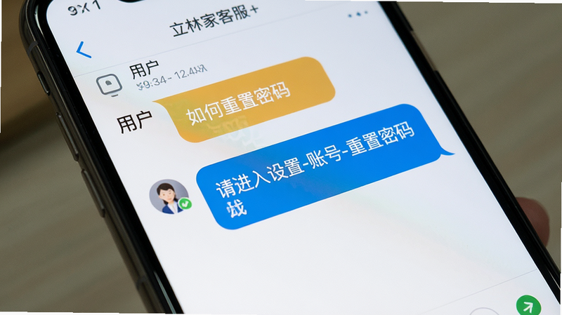���ּҷ��ͷ�������棬�ֻ���Ļ��ʾ�Ի����û�ѯ�ʡ�����������롱���ͷ��ظ������������-�˺�-�������롱�������࣬������ɫ�������ԣ�������Ļ��������ˮӡ����������