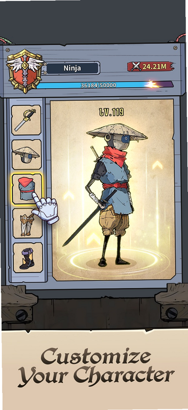 Forge Rush - Idle RPG ��׿�� ��ɫְҵ���� ��Ϸ��ͼ