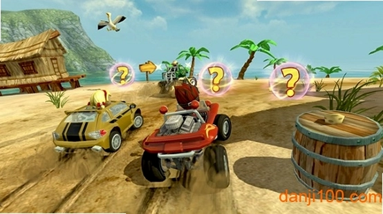 沙滩赛车竞速 Beach Racing截图0