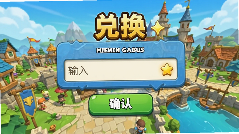 ��Ϸ�ڶһ���������棬��ʾ������ȷ�ϰ�ť����������Ϸ���ǣ�����������ͻ�����һ������ܣ����ͨ