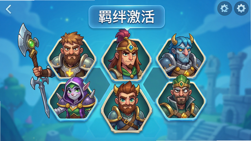 ���壺��Ϸ�ڵ�Ӣ�����ݽ��棬����Ϊ�������������У�չʾ������ͬ����Ŀ�ͨ���Ӣ�۽�ɫ���Ű����������Ϊ������UI��ƣ�ϸ��չʾӢ�۱�����װ�������ʸ��壬�ɾ����޶���Ԫ�أ����֡����������ڽ�ɫ�Ϸ�