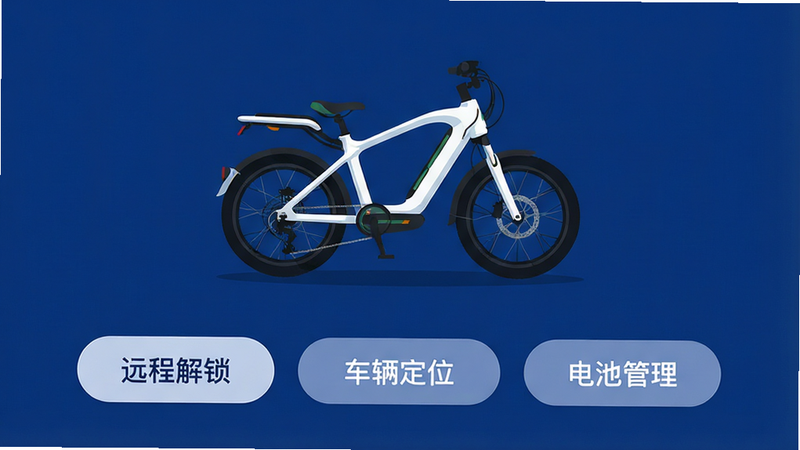 һ��չʾ�̼�����APP������ı�ƽ��UI���ͼ������Ϊ����ɫ������������ʾһ���ִ����İ�ɫ���ܵ綯���г��廭�������·������š�Զ�̽���������������λ��������ع���������Բ�Ǿ��ι��ܰ�ť�����������ɼ�����������Ƽ�������ϸ�ڣ��޶���װ��Ԫ��