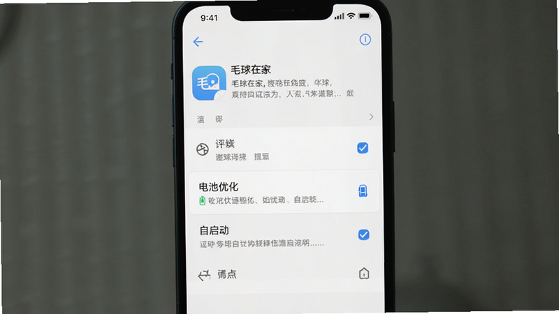 主体为手机设置界面截图,显示
