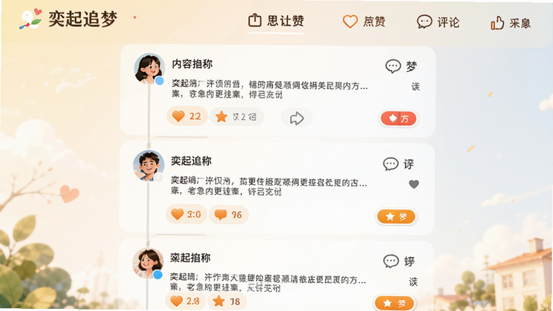呈现