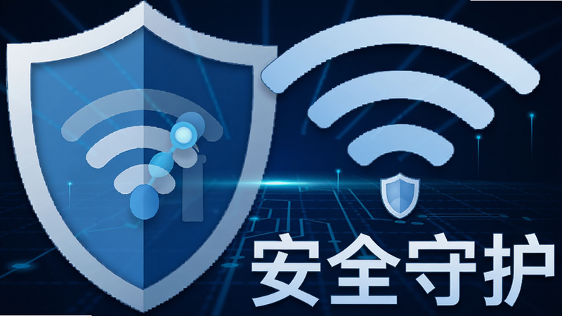 ����ͼ����WiFi�źŽ�ϵ���ƣ�������ȫ����������Ϊ����ɫ�Ƽ����������ֱ�ע