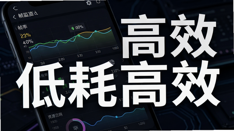 ����Ϊ�ֻ����ܼ�ؽ��棬��ʾ֡��ͼ������Դռ�ðٷֱȣ���������ƽ�ȣ�����Ϊ��ɫ�����֡��ͺĸ�Ч����Ŀ��������ݿ��ӻ����Ű�������ϸ�ھ�ȷ�����ʸ��壬�޶���Ԫ��