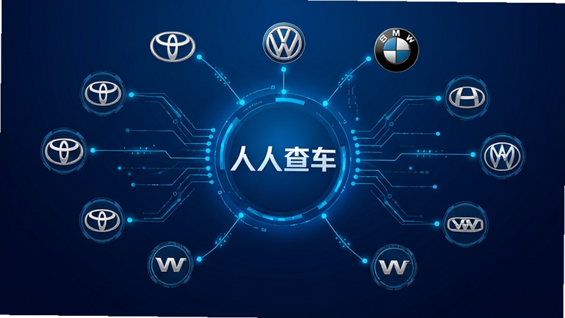 һ��չʾ��Ʒ�Ƴ��͸��ǵ�ͼ����ƣ�����Ϊ�����˲鳵��Logo����Χ���Ƹ�������Ʒ��ͼ�꣬�������ڡ������ȣ�������������������Ϊ����ɫ���䣬���Ƽ���ǿ�����ֶԳƣ�ϸ�ڷḻ�����ʸ��壬�ɾ��޶���Ԫ��
