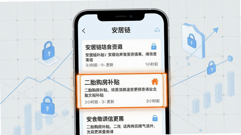 չʾ������App�ڲ���������Ѷ��ҳ��ĸ���ͼ������Ϊ�ֻ���Ļ������Ϊ�б�ʽ�ṹ��ÿ��������Ŀ�������⡢ժҪ������ʱ�䡣�ص������ʾһ�����ڡ���̥���������������ſ�Ƭ��ʹ�ó�ɫ�߿�ǿ��������Ϊǳ��ɫ�����������ݻ��밲ȫ������ƽ����ɫ���԰�ɫ�͵���ɫΪ����ϸ�ڴ��а�ȫ��ͼ���׺���������������֡��������������ɼ��������ұ���Ԫ��