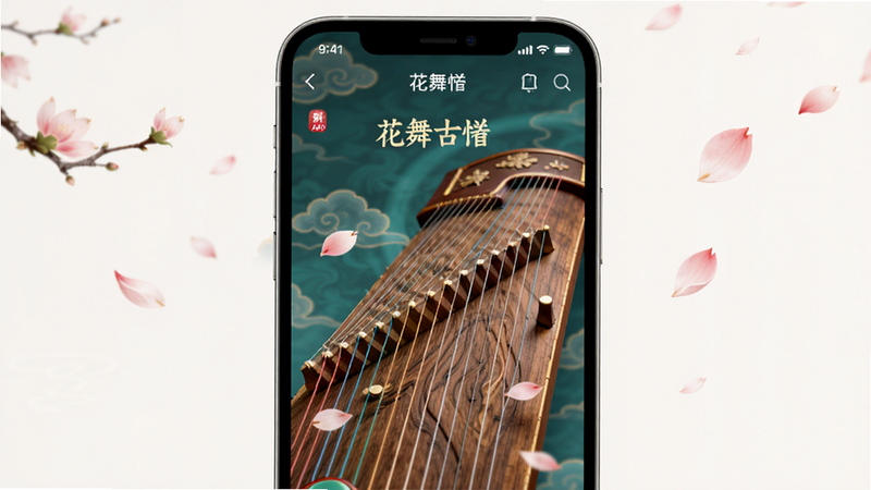 ����Ϊ�ֻ���Ļ��ʾ�������APP���棬����Ϊȫ������ʽ���Ű������ţ����Ϊ�й��������ϸ�ڰ����������������뻨��Ʈ�䶯�������ʸ��壬�ɾ��޶���Ԫ��