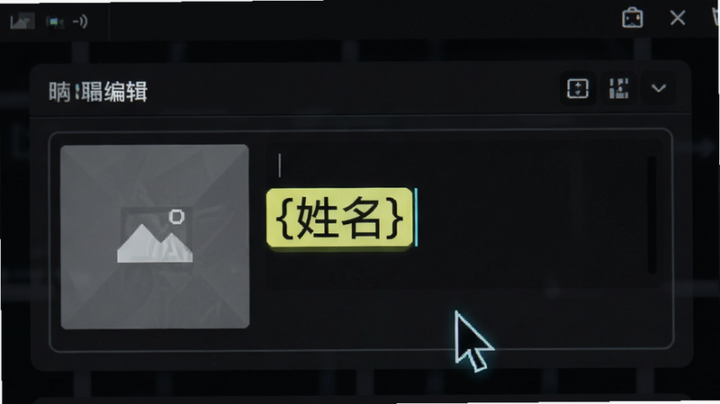 ����Ϊ���ݱ༭���棬��Ļ��ʾ�ı���������а���һ��ͼƬռλ����һ�и����ı�����ǩ��{����}��������Ϊ��ɫģʽ�����ֽ��գ�רҵ���߷��ϸ�ڴ��й����˸Ч�������ʸ߱��棬�ɾ����޶���Ԫ��