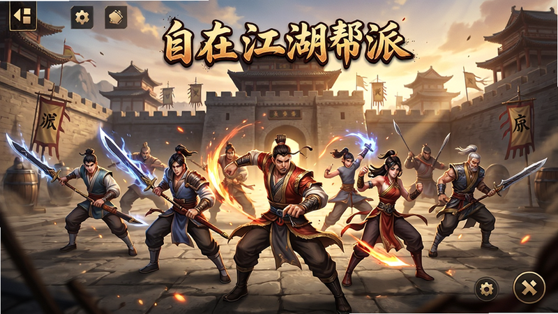 ��Ϸ���ɻ���棬��ʾ�����ɫ����׼��ս���������ǹŴ��ǳأ����ֶ�̬�������Ѫ��ϸ�ڷḻ�����ʸ��壬�ɾ����޶���Ԫ�أ����ְ���