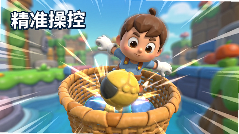 ��д��ͷչʾ��Ϸ�ڵĽ���˲�䣬һ����ͨС��������������У���Χ�ж�̬���ٶ�����Ч�������黯��ͻ������Ķ����뾫׼�ȣ����Ϊ��ͨ��Ⱦ��ɫ�����ޣ�ϸ�ڷḻ�����֡���׼�ٿء������ڻ���һ�ǡ�