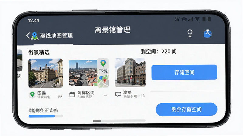 主体为手机设置界面截图,显示