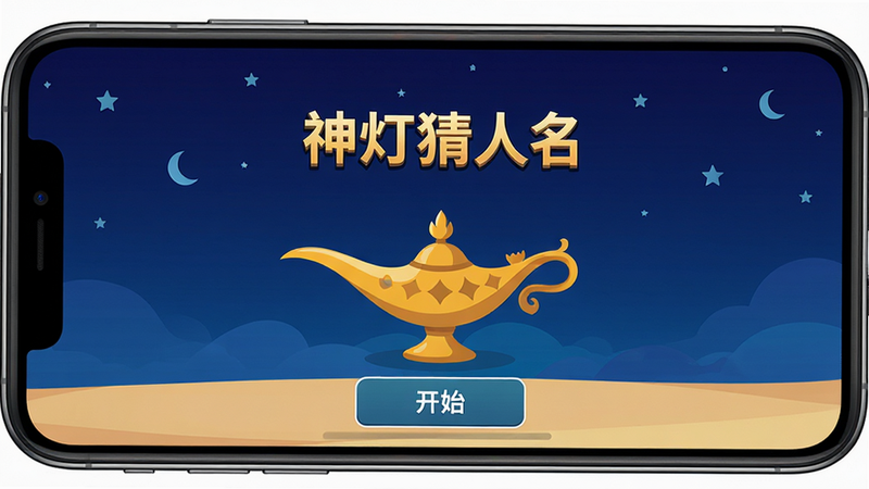 ����Ϊ�����ֻ���Ļ����ʾ����Ʋ���������Ϸ���棬����Ϊ����ɫҹ�����ɫ���ͼ�꣬�����������Ű��࣬����ִ���ƽ����ϸ�ڰ�����Ϸlogo�뿪ʼ��ť�����ʸ��壬�ɾ����޶���Ԫ�أ�alt: ��Ʋ�����Ԥ��ͼ