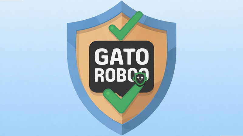 ���壺һ������ͼ�걣����Gato Roboto����ϷLogo�����֣����ƾ��У�Logo�ڶ����ڲ����Ű棺������ȫ�뱣������񣺱�ƽ����ƣ�ϸ�ڣ�����������ɫ�Թ�������Ϊǳ��ɫ���䣬���ʣ���࣬������������Ԫ��