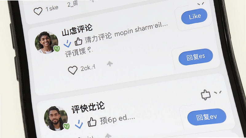 主体为社区讨论页面的手机界面,布局为列表式帖子展示,包含用户头像、昵称及评论内容,排版紧凑有序,风格活泼社交化,细节包含点赞图标与回复按钮,画质清晰,背景为浅色模式,无杂乱广告,体现良好的用户体验