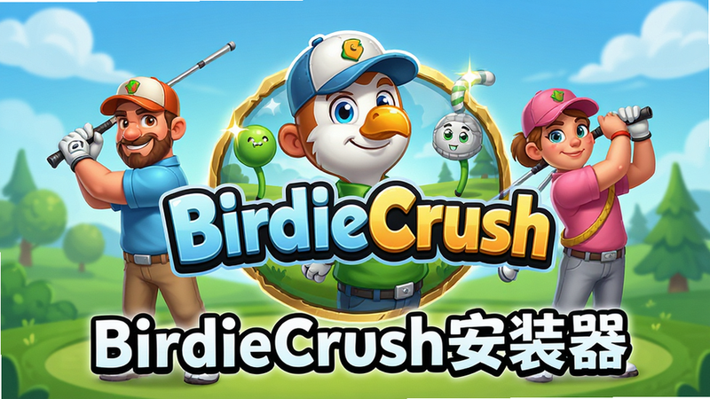 ����һ�Ÿ�����Ϸ����ͼ�������ǡ�BirdieCrush��װ������Logo�ͼ�λ��ͨ�߶����ɫ������Ϊ���й�ͼ���Ű�����������Ϊ������ͨ��Ⱦ��ϸ�ڷḻ������4k���ɾ��޶���Ԫ�أ����ְ���