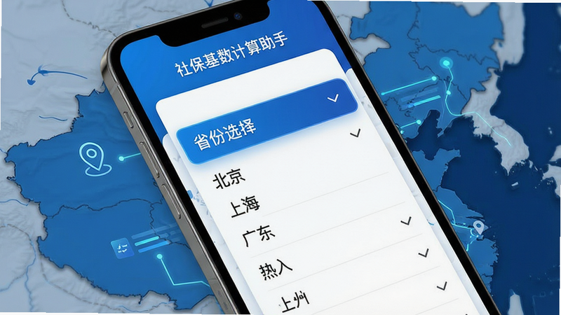 ����Ϊ��ͼ�������ֻ����棬��ʾ���籣�����������֡�APP������ͻ��ʡ��ѡ�������˵����Ű�չʾ�������Ϻ����㶫�����ŵ���ѡ����Ϊ�Ƽ���ɫ����ϸ����ʾ��λͼ�����������ߣ����ʾ�ϸ���ɾ����޶���Ԫ�أ����ֱ�ע��ȫ�����и��ǡ�