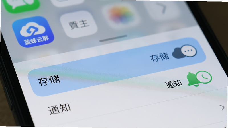 手机设置界面特写,展示权限管理列表,高亮显示
