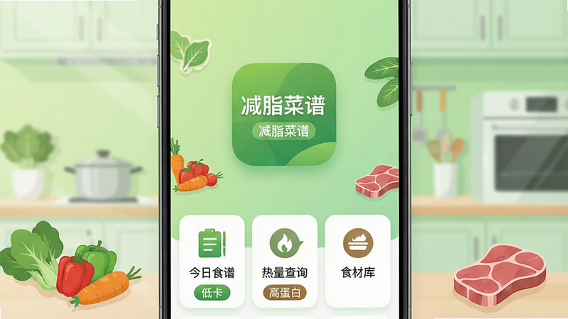 ����Ϊһ����Ϊ����֬���ס��İ�׿Ӧ�ý���չʾ�����ֲ������¼�Լ��񣬱���Ϊǳ��ɫ����ĳ�����������Ļ����������ʾӦ��ͼ�꣬�·������š�����ʳ�ס�����������ѯ������ʳ�Ŀ⡱�������Ĺ���ģ�顣�Ű����࣬�����������������Ϳ��������ߵ��ס���ǩ��ϸ�ڴ��������߲˺������ʸ����ͼ��׺���������ִ����ɾ����޶���Ԫ�أ�8k���廭�ʡ�