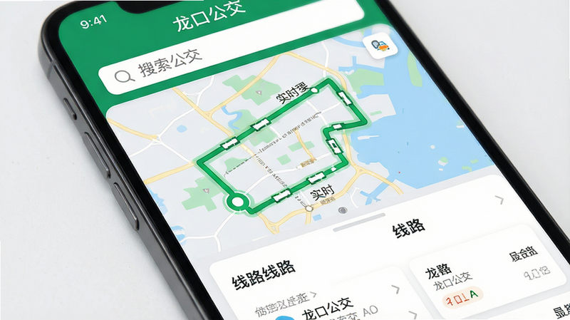 ����Ϊ�ֻ���Ļ��д����ʾ�����ڹ�����APP���棬�����������Ϸ�Ϊ���������м�Ϊʵʱ������ͼ�켣���·�Ϊ��·�б������Ϊ�ִ���ƽ����ƣ�ϸ�ڰ�����ɫ·�߸����Ͱ�ɫ��Ƭ���������ʸ��壬�ɾ����޶���Ԫ�أ�����