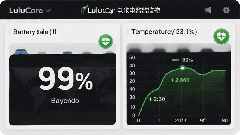 չʾLuluCare��ؼ�ؽ��棬����Ϊ��ص����ٷֱ����¶�����ͼ�����ֶԳƣ��Ű����࣬������ݿ��ӻ���ϸ��չʾ��ɫ������ʶ�����ʸ߱��棬�ɾ����޶���Ԫ��