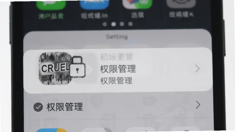 手机设置界面截图,高亮显示