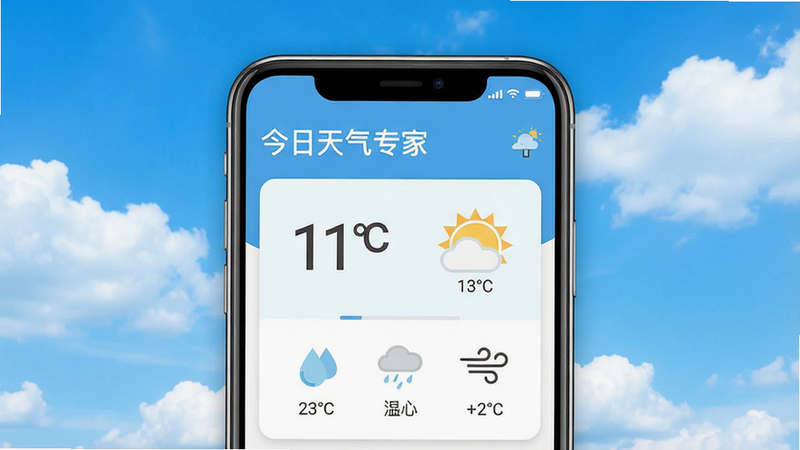 һ��չʾ����������ר�ҡ���׿Ӧ��������ĸ���ͼ������Ϊ������������ƣ�������һ���������ֻ���Ļģ�ͣ���Ļ����ʾ�ż��������Ǳ��̣������¶ȡ�ʪ�ȡ�����ͼ�꣬�������ִ���ƽ����ɫ��������Ȼ���߷ֱ��ʣ��޶���װ��Ԫ�أ��ɾ����