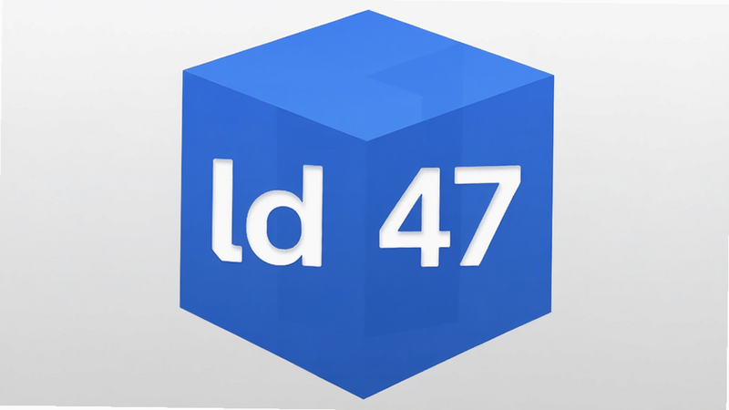 ld47 ��׿��Ӧ��ͼ��չʾͼ������Ϊ������ɫ������logo������ӡ�а�ɫ