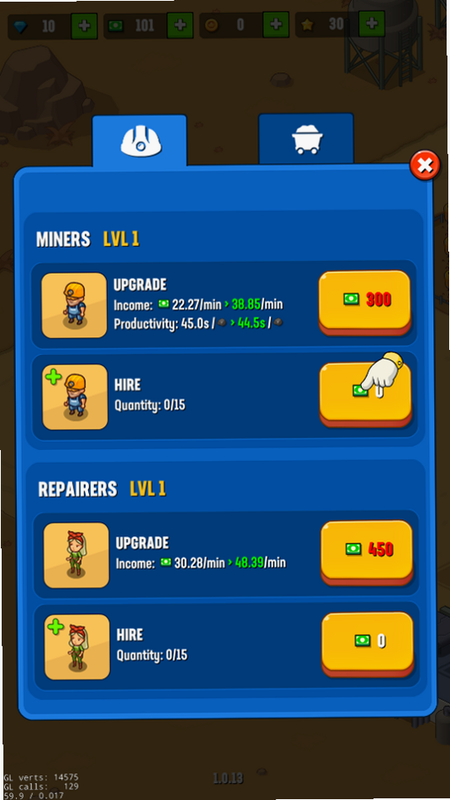 Idle Gold Miner 安卓版 道具属性 高清壁纸