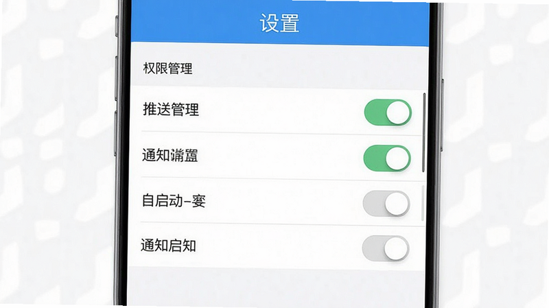 �����ڻ�APP���ý��棬����ΪȨ�޹�����֪ͨ�����б��������������У��Ű�������������ɫ��ϸ�ڰ������Ϳ�����������ѡ������������ɾ����޶���Ԫ�أ�����