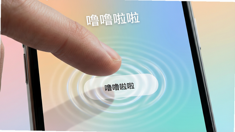��дչʾ�ֻ���Ļ�ϡ�����������APP�Ľ������棬��ָ�����ť˲�����������Ĺ�Ч��ɢ������Ϊ��͵Ľ���ɫ������ִ���Լ��ϸ��չ�ֹ�Ӱ�ʸУ������������ɾ����޶���Ԫ��