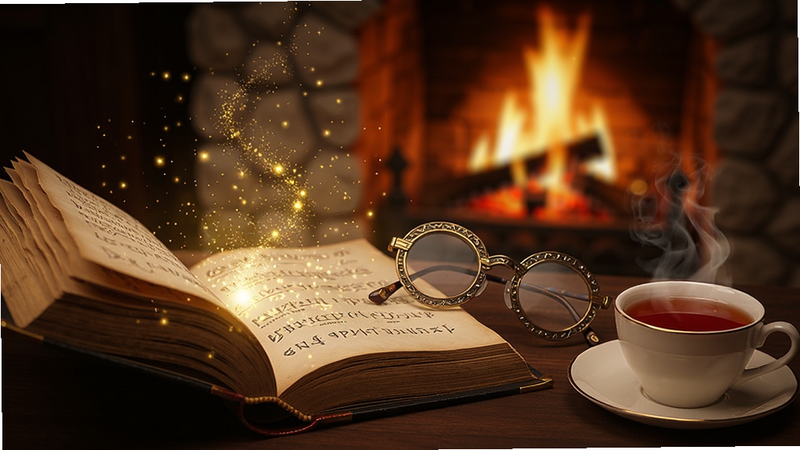 һ���򿪵�ħ���飬��ҳ��Ʈ����ɫ��ħ�����ӣ��Ա߷���һ�����µ�ħ���۾���һ��ð�����ĺ�裬��������ů�ı�¯��⣬����Ч�����ԣ�ϸ�ڷḻ��ɫ����ܰ��8k���壬дʵ����޶���Ԫ��