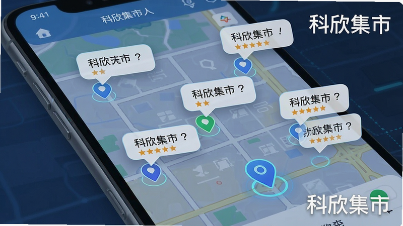 ����Ϊ��������APP�ĵ�ͼģʽ���棬������ʾ�ڵ�ͼ�����ϵ��Ӷ���̼ұ�ǵ㣬ÿ����ǵ��Ա��������̼����ƺ��������ݡ��Ű���ֿռ��θУ����Ƽ����������ϣ�ϸ�ڴ���ʾ��λͼ����û���ǰλ�á������������ɾ����޶���Ԫ�أ�����